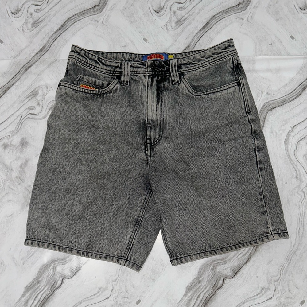 Gray Empyre Denim Jorts